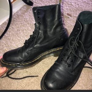 black doc martens size 9, good condition